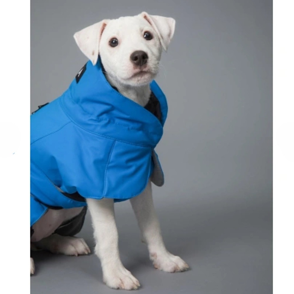 NEW PAIKKA Visibility Winter Dog Jacket Parka Indigo Waterproof Insulated - Picture 10 of 10